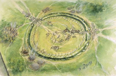 Stonehenge Faza 2, ok. 27 wpne, ok. 1990-2010 autorstwa Mike Seaforth