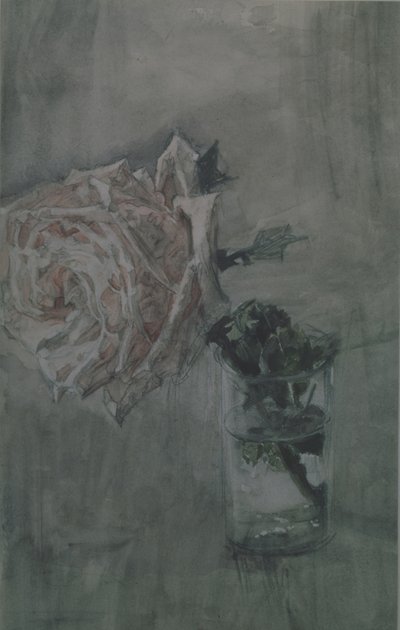 Róża autorstwa Mikhail Aleksandrovich Vrubel