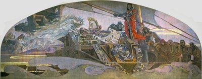 Księżniczka snu Odległa księżniczka, 1896 autorstwa Mikhail Aleksandrovich Vrubel