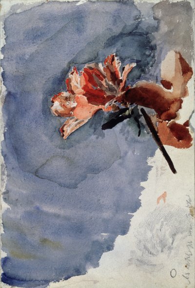 Czerwona Azalia, 1886-1887 autorstwa Mikhail Aleksandrovich Vrubel