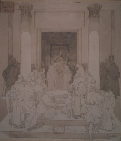 Zaręczyny Józefa i Marii autorstwa Mikhail Aleksandrovich Vrubel
