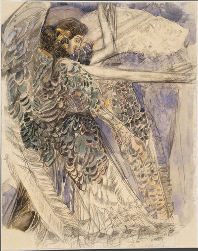Serafin, 1904-1905. autorstwa Mikhail Aleksandrovich Vrubel