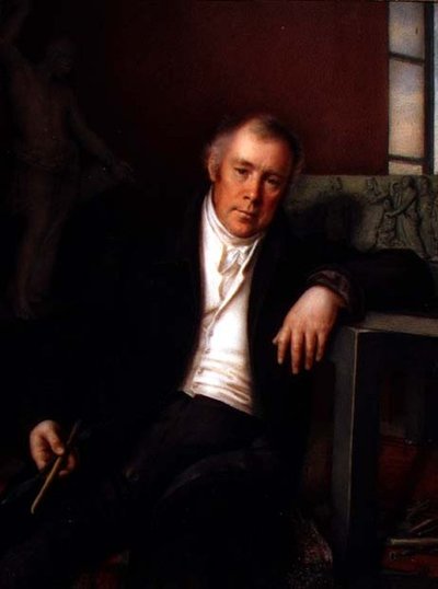 Portret Wasilija Iwanowicza Demut-Malinowskiego (1779-1846) 1830 (akwarela i gwasz na papierze) autorstwa Mikhail Ivanovich Terebenev