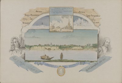Widok Bieriezowa, 1862 r. autorstwa Mikhail Stepanovich Znamensky