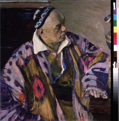 Portret architekta Aleksieja (Aleksei) Szczusiewa (1873-1949) (Portret architekta Aleksieja Szczusiewa). Obraz Michaiła Wasiljewicza Niestierowa (1862-1942), olej na płótnie autorstwa Mikhail Vasilievich Nesterov