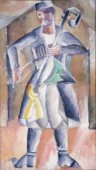 Sas-muzyk autorstwa Mikhail Vasilyevich Le Dantyu