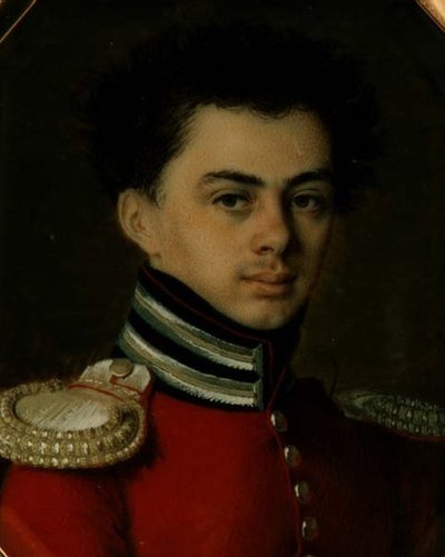 Portret Nikołaja Shepeleva (ur. 1798) autorstwa Mikhail Zatsepin