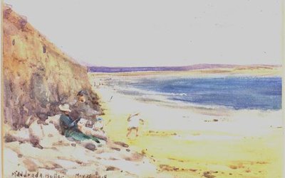 Na plaży autorstwa Mildred Anne Butler