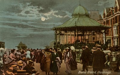 Stojak na orkiestrę, Hastings, Sussex, c1914. autorstwa Milton