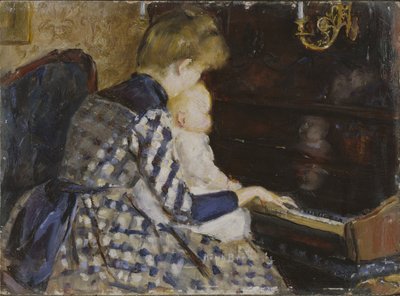 Przy fortepianie autorstwa Mina Carlson Bredberg