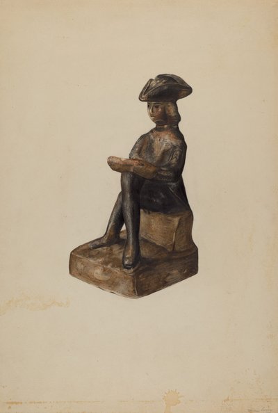 Rysunek, c. 1938. autorstwa Mina Lowry
