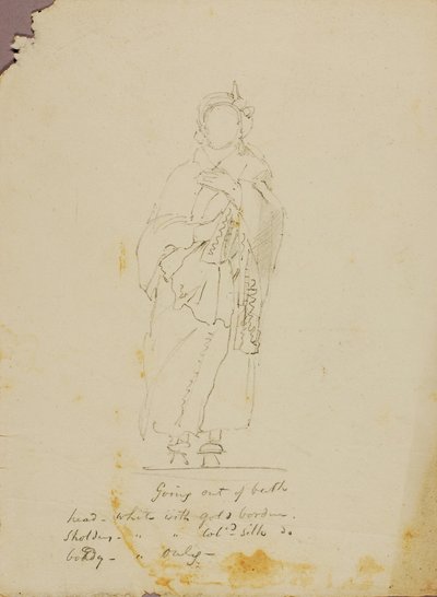Figure Study (Exiting Bath) autorstwa Miner Kilbourne Kellogg