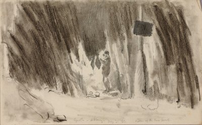 Grotto, Aldberg autorstwa Miner Kilbourne Kellogg