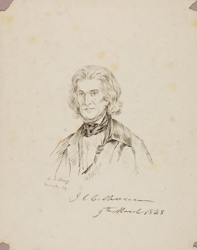 J. C. Calhoun autorstwa Miner Kilbourne Kellogg