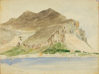 Góra Pellegrino, Palermo autorstwa Miner Kilbourne Kellogg