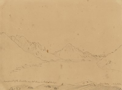 Mt. Synaj autorstwa Miner Kilbourne Kellogg