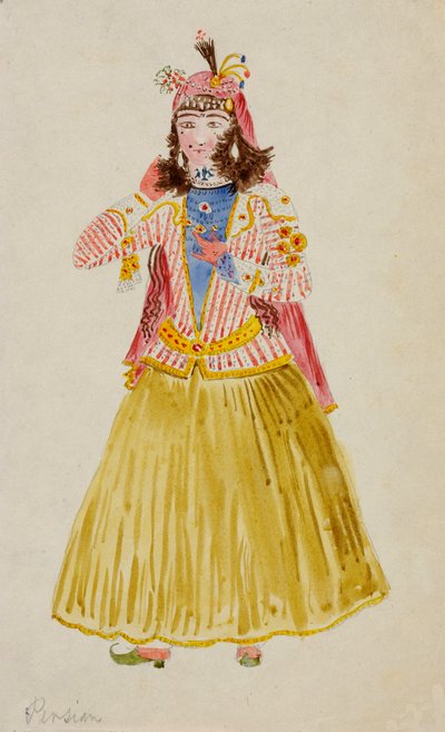 Perska dziewczyna, b.d. autorstwa Miner Kilbourne Kellogg