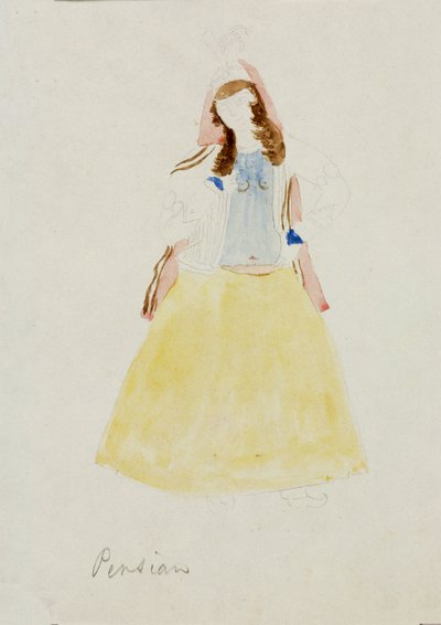 Perska kobieta, b.d. autorstwa Miner Kilbourne Kellogg