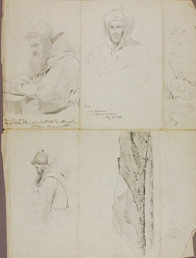 Studia - pejzaż i portret autorstwa Miner Kilbourne Kellogg