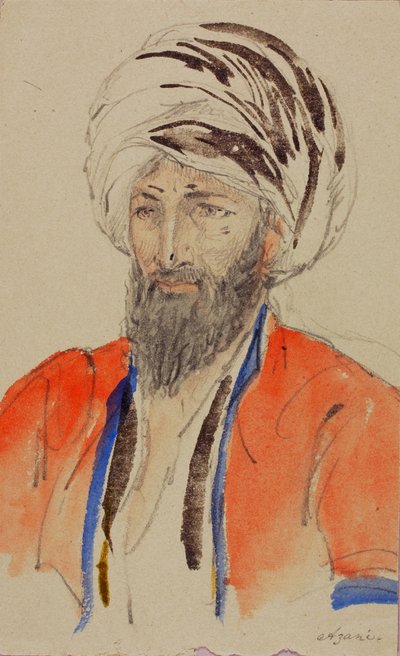 Turk, Azani, b.d. autorstwa Miner Kilbourne Kellogg