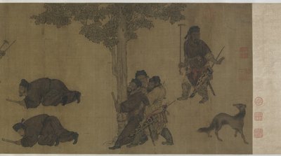Upomnienie w łańcuchach autorstwa Ming Dynasty Chinese School