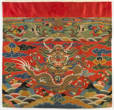 Frontal ołtarzowy, początek XVII wieku (jedwab o splocie gobelinowym) autorstwa Ming Dynasty Chinese School