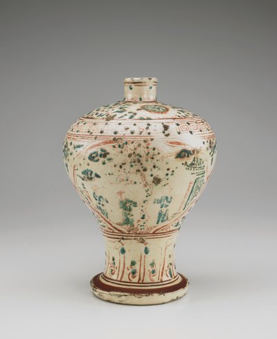 Butelka, koniec XIV-XV w. (ceramiczna) autorstwa Ming Dynasty Chinese School