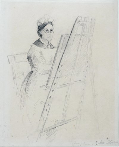 Portret Mary Jane Hancock autorstwa Miss Noble