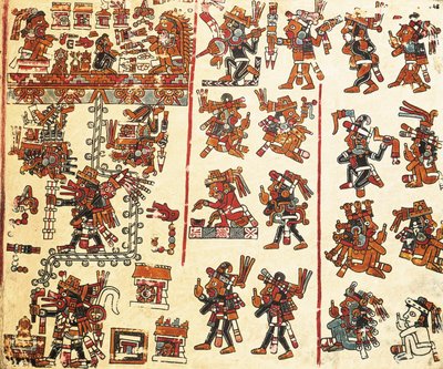 Meksykański Kodeks Wenecki autorstwa Mixtec Mixtec