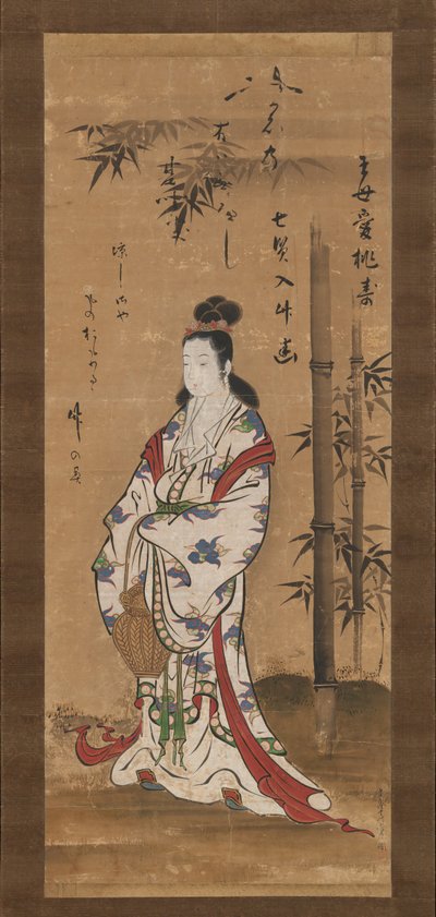 Jajko rybne Kanon. autorstwa Miyagawa Chōshun