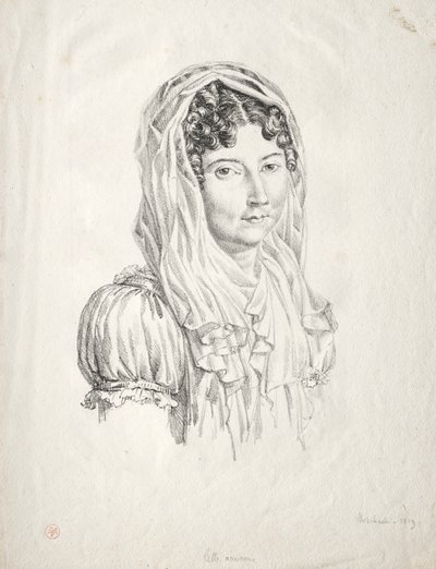 Portret kobiety autorstwa Moisbach