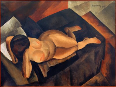 Leżący akt autorstwa Moise Kisling