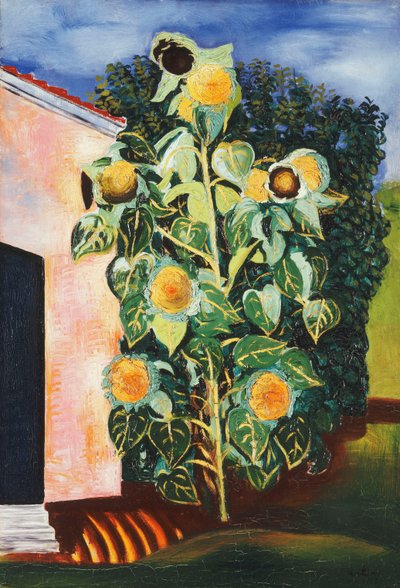 Słoneczniki; Les Tournesols autorstwa Moise Kisling