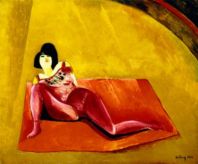 Akrobata autorstwa Moise Kisling