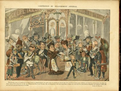 Ilustracja Molocha (1849-1909) w Le Rire autorstwa Moloch