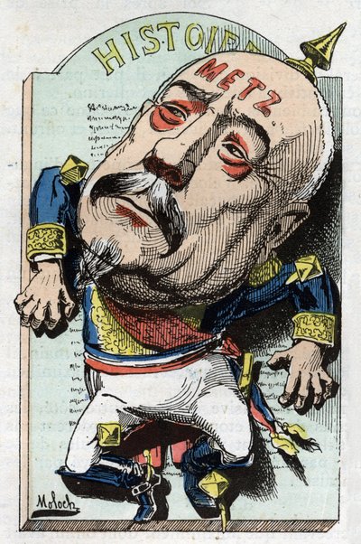 Pełnowymiarowy portret Francois Achille Bazaine