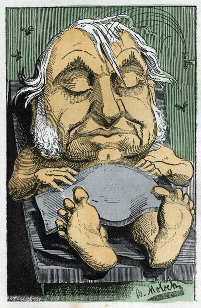 Portret Eugeniusza Rouhera (1814-1884), francuskiego polityka autorstwa Moloch