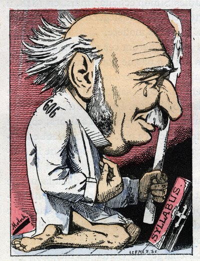 Portret Julesa Simona (1814-1896), francuskiego polityka autorstwa Moloch