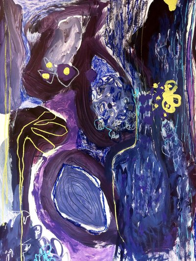 Deep Purple Flow autorstwa Monika Riethmueller