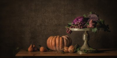 Martwa natura na kuchennym stole autorstwa Monique van Velzen