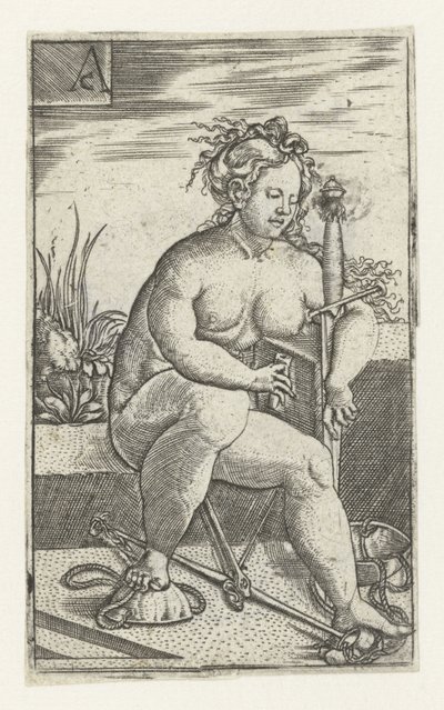 Sprawiedliwość (Justitia) autorstwa Monogrammist AC