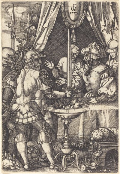 Mutius Scaevola autorstwa Monogrammist FG