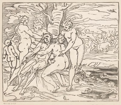 Wenus opłakuje śmierć Adonisa autorstwa Monogrammist GGN (attributed to)