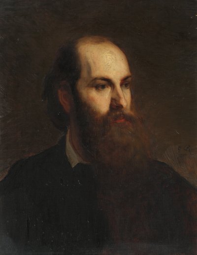 Moritz Hartmann autorstwa Monogrammist G. R.