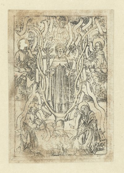 Święty Dominik autorstwa Monogrammist S