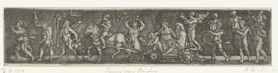 Triomf van Bachus autorstwa Monogrammist VG