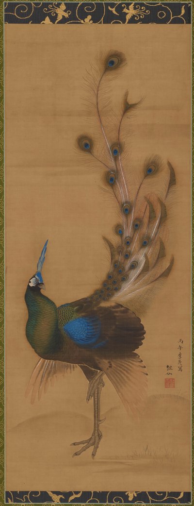 Paw, 1786. autorstwa Mori Sosen