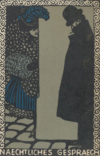 Nocne rozmowy Nocne rozmowy, 1907. autorstwa Moritz Jung