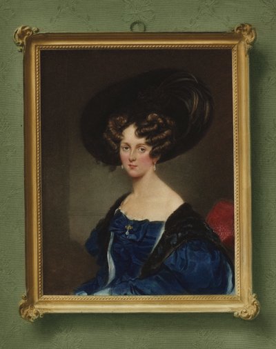 Portret Johanny Georgine von Arthaber autorstwa Moritz Michael Daffinger
