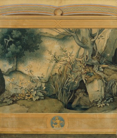 Piękna Melusine: I. Fontes Melusinae autorstwa Moritz Ludwig von Schwind